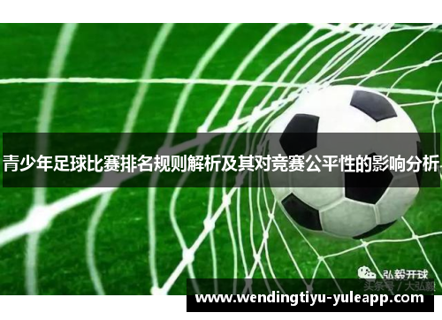 青少年足球比赛排名规则解析及其对竞赛公平性的影响分析